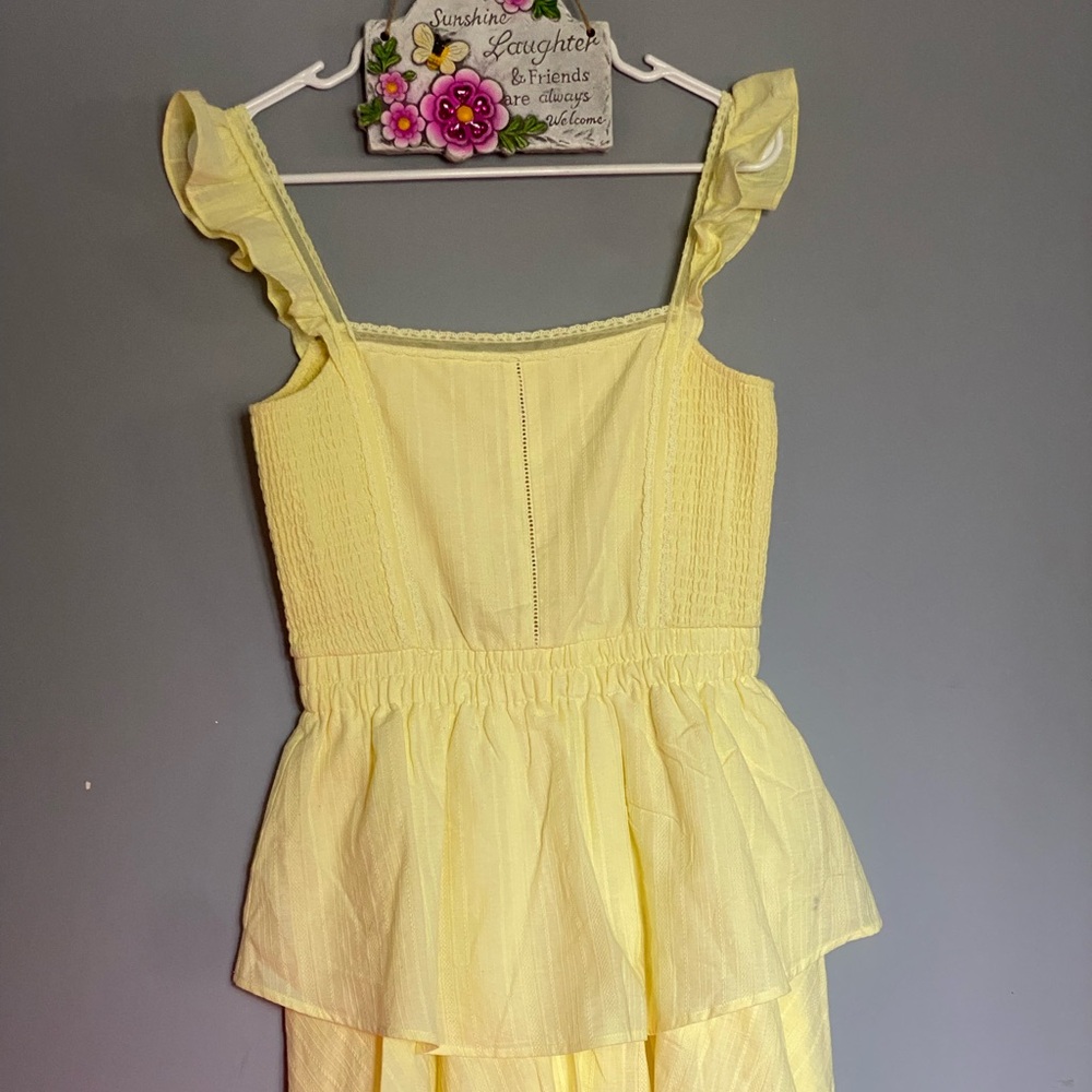 Shabby Chic Maura Dress yellow size M NWT - Picture 5 of 15